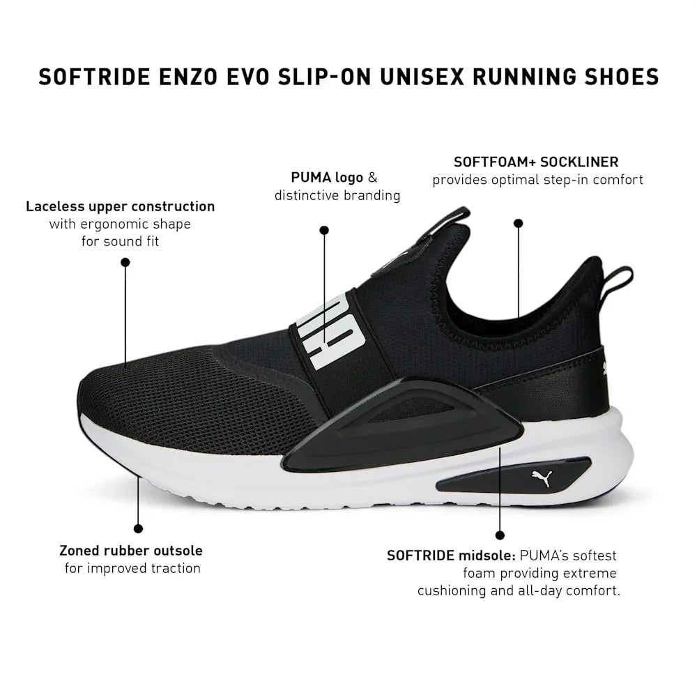 PUMA SOFTRIDE ENZO EVO SLIP ON SHOES - SPORTIVE GO -