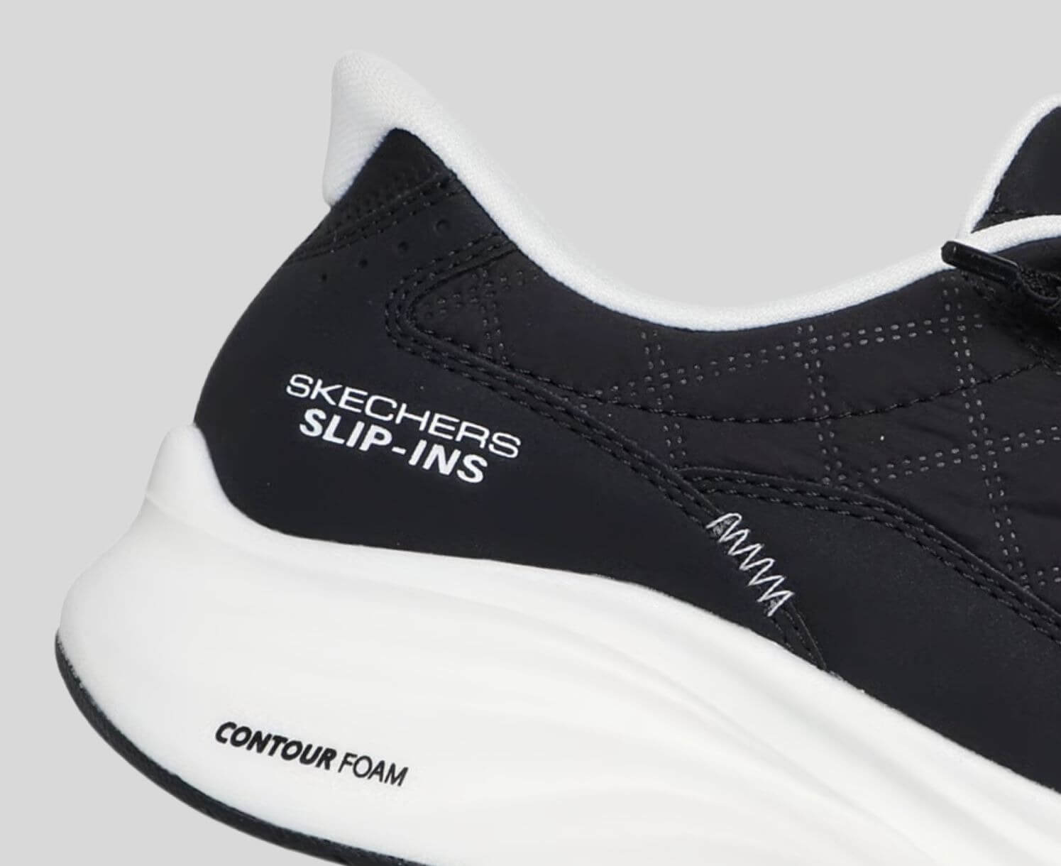 Skechers Slip-ins: Contour Foam 150404 BKW Shoes