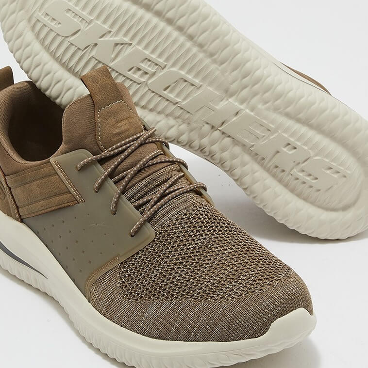 SKECHERS DELSON 3 SHOES 210238ID-KHK